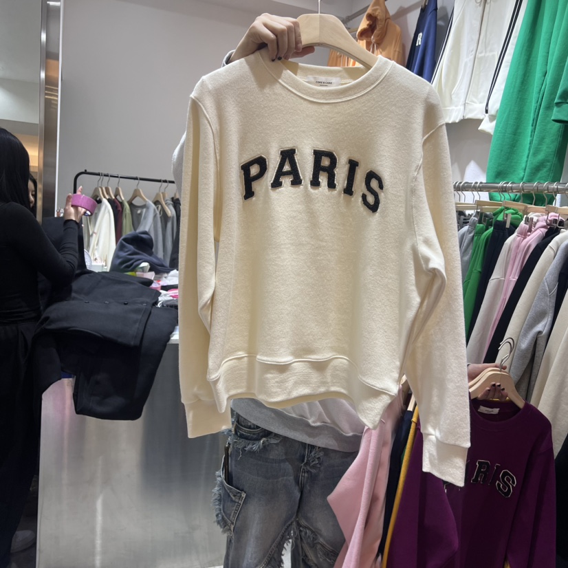 COKE CAKE直郵韓國代購女裝新品人氣24秋冬長袖T恤不加絨CHAE長袖T恤圖色4