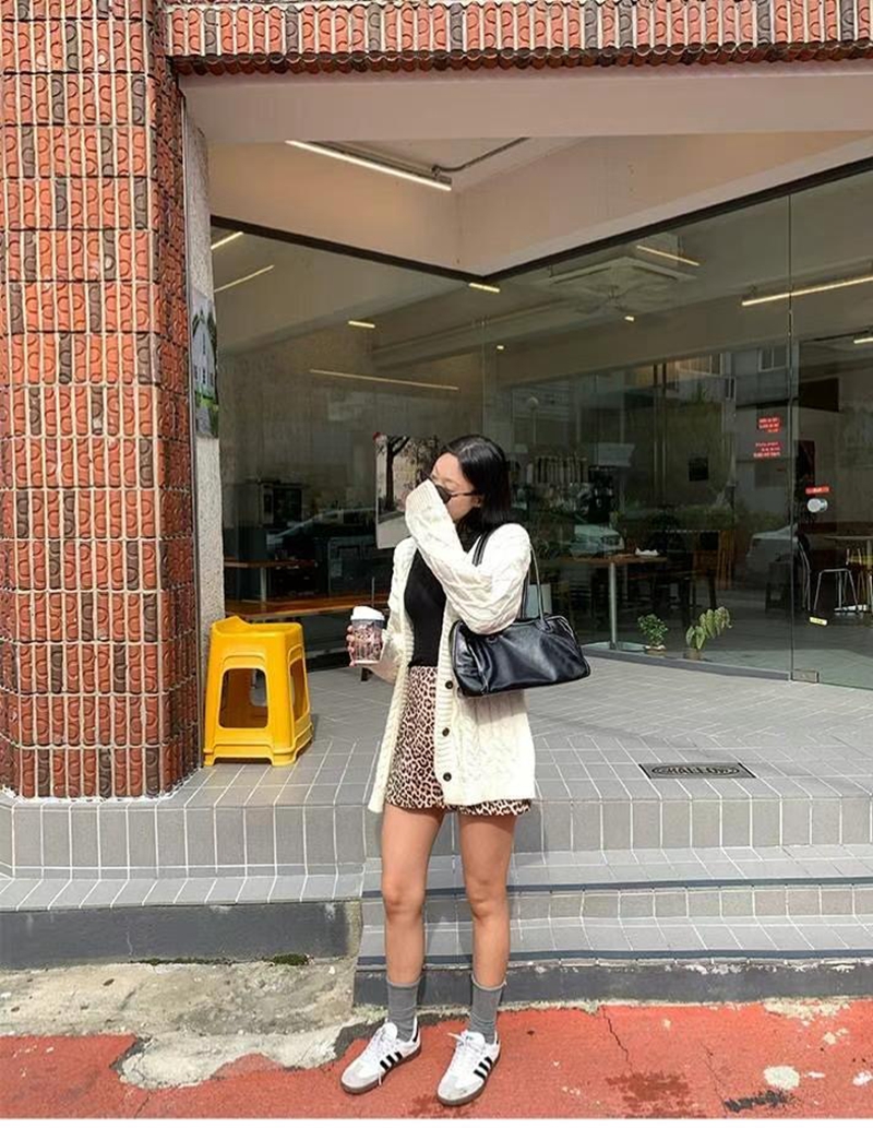 LANEWOOD韓國直郵東大門實拍女裝新品時尚推薦24秋冬毛衣LANEWOOD毛衣