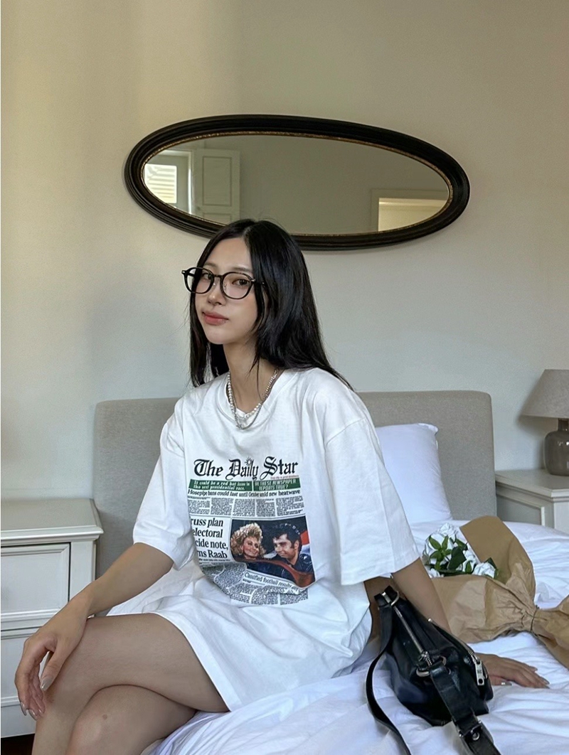 J.needs韓國直郵東大門代購女裝新品休閑24秋冬推薦職業T恤J.needsT恤