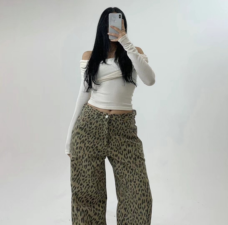 WAVE韓國直郵東大門代購女裝新品職業人氣真品推薦時尚休閑褲WAVE休閑褲