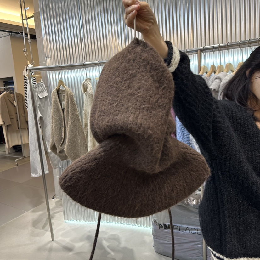 ALEGRE韓國直郵東大門代購女裝新款24秋冬職業人氣熱賣帽子ALEGRE帽子