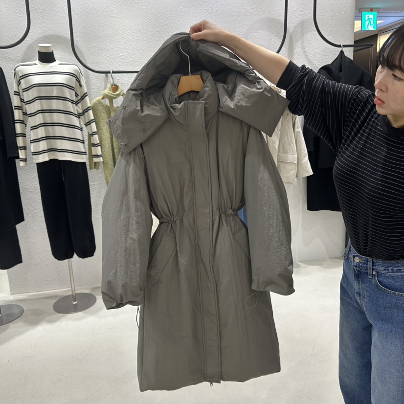 G/TREND SELLER韓國直郵東大門實拍女裝新品24秋冬長款羽絨服絨G/TREND SELLER長款羽絨服