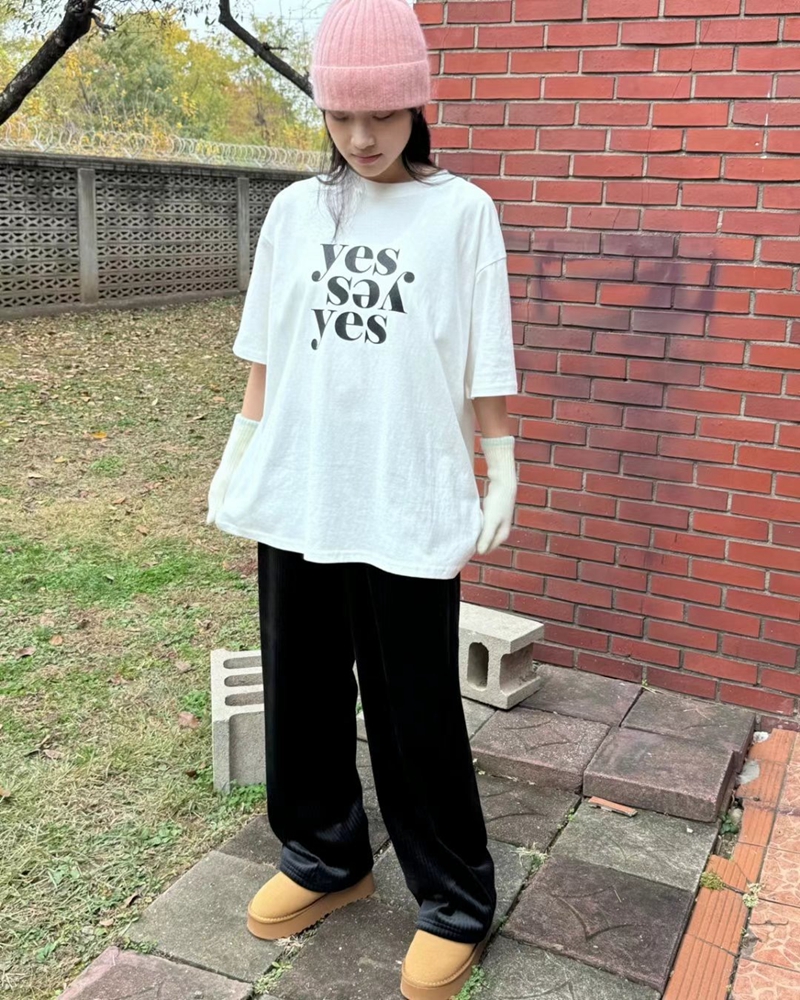 There’s韓國直郵東大門代購女裝新款人氣24秋冬職業休閑T恤There’sT恤