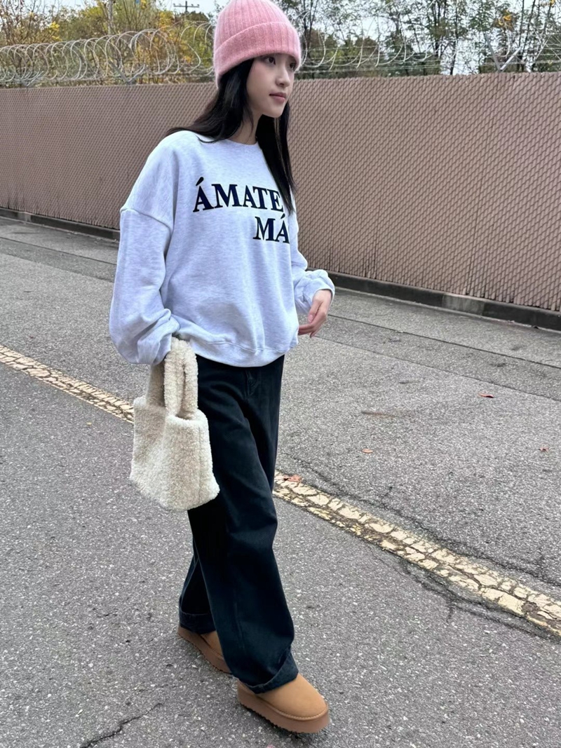 There’s直郵韓國代購女裝新款熱賣真品時尚人氣休閑職業衛衣There’s衛衣