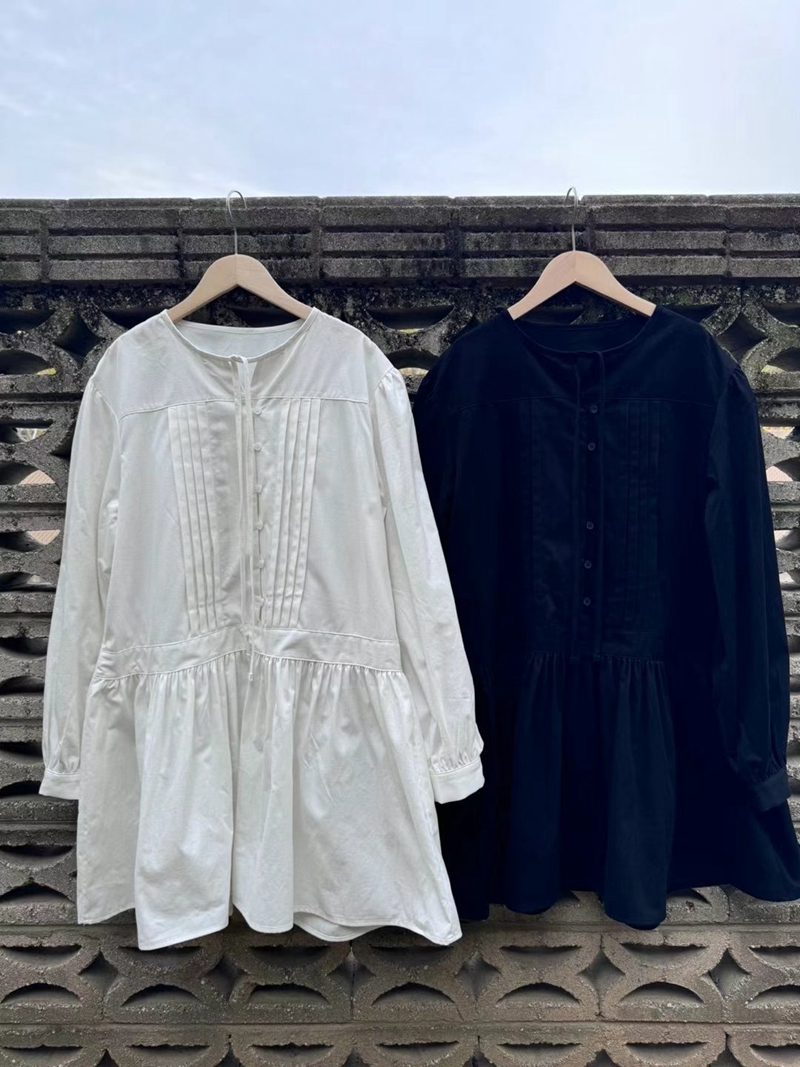 There’s韓國直郵東大門代購女裝新款推薦休閑真品24秋冬連衣裙There’s連衣裙