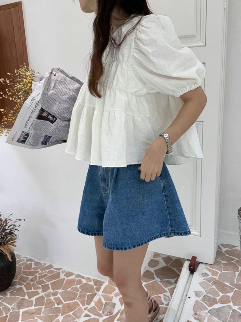 There’s韓國直郵東大門代購女裝新品休閑人氣真品襯衫蕾絲衫There’s襯衫/蕾絲衫