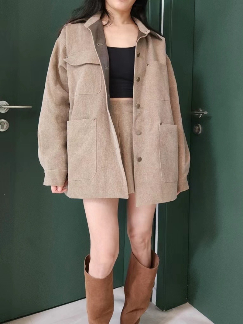 PERI.MI直郵韓國代購女裝新款推薦時尚熱賣休閑24秋冬套裝PERI.MI套裝