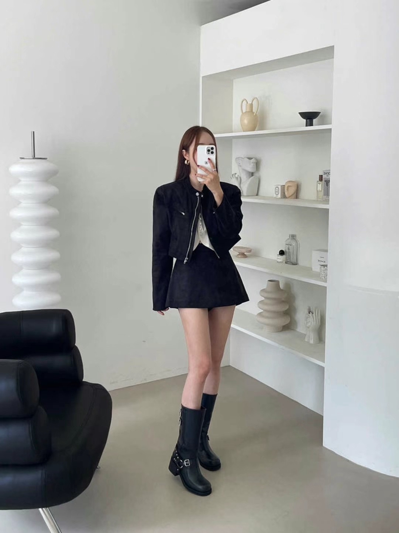 PERI.MI韓國直郵東大門實拍女裝新款職業時尚熱賣24秋冬套裝PERI.MI套裝
