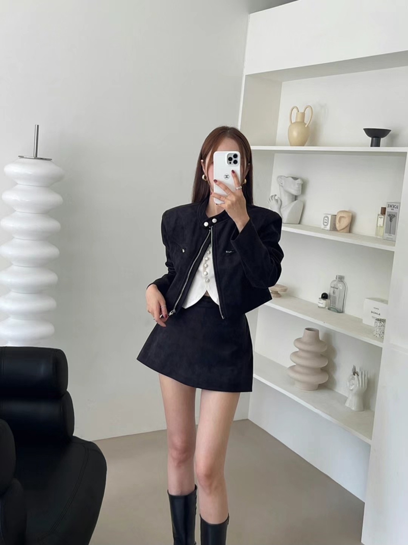 PERI.MI韓國直郵東大門實拍女裝新款職業時尚熱賣24秋冬套裝PERI.MI套裝圖色2