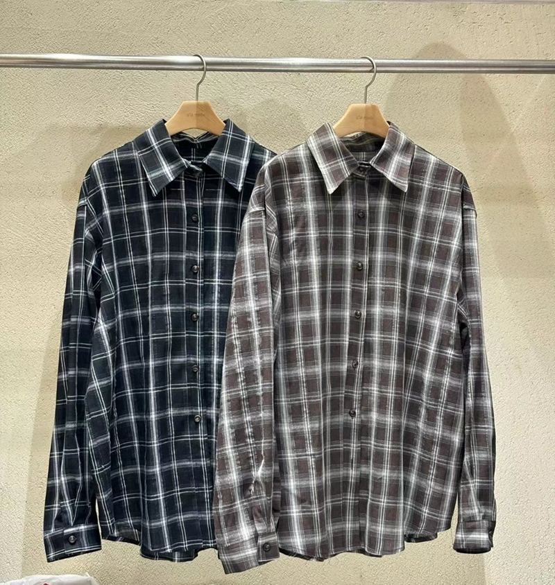 ALAMODE韓國直郵東大門實拍女裝新品24秋冬職業襯衫蕾絲衫ALAMODE襯衫/蕾絲衫