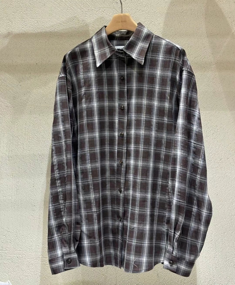 ALAMODE韓國直郵東大門實拍女裝新品24秋冬職業襯衫蕾絲衫ALAMODE襯衫/蕾絲衫圖色2