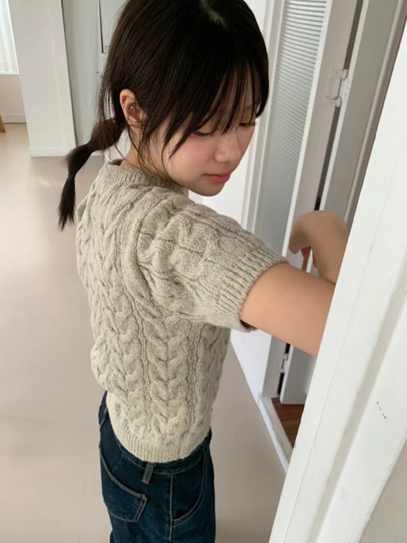 A WEEK韓國直郵女裝新品真品休閑熱賣推薦時尚職業24秋冬針織衫A WEEK針織衫