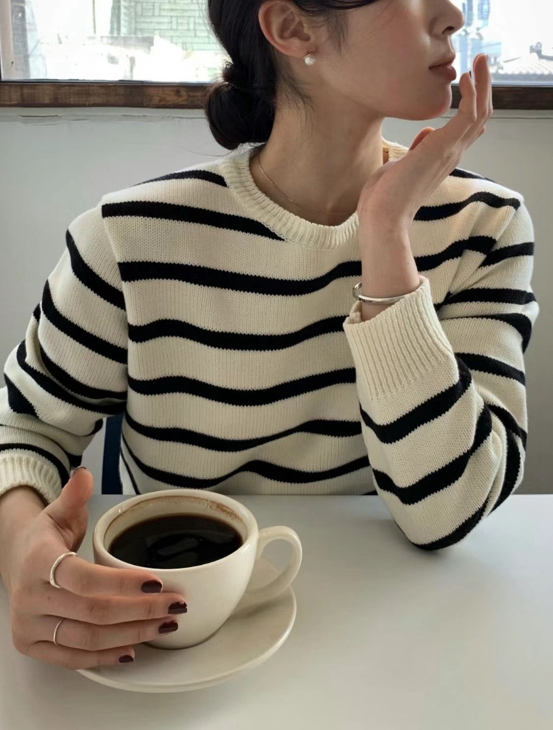 A WEEK直郵韓國代購女裝新品真品人氣職業24秋冬熱賣針織衫A WEEK針織衫
