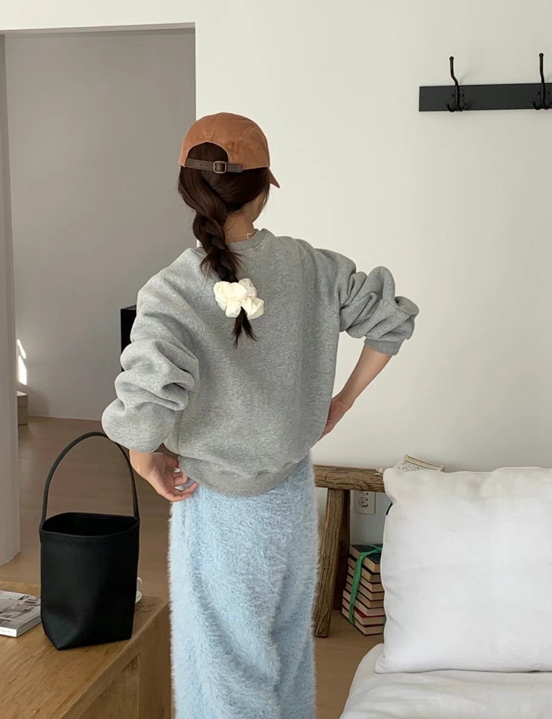 BLACKGHOBI韓國直郵女裝新品休閑時尚人氣24秋冬真品衛衣BLACKGHOBI衛衣