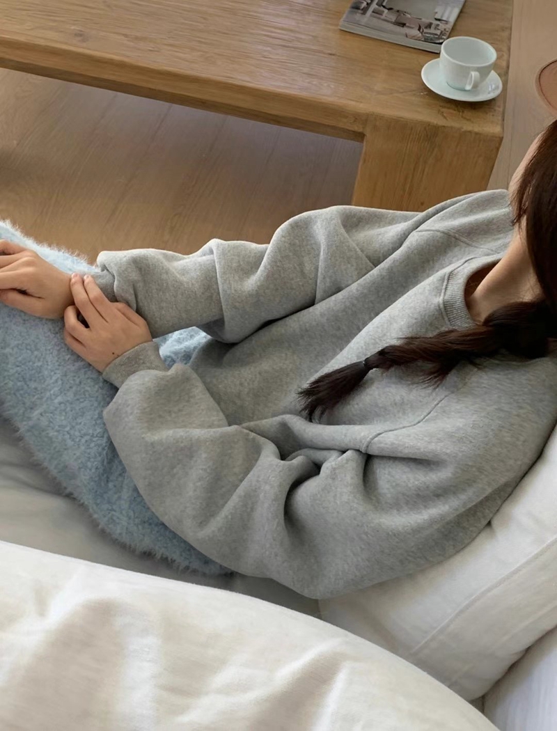BLACKGHOBI韓國直郵女裝新品休閑時尚人氣24秋冬真品衛衣BLACKGHOBI衛衣