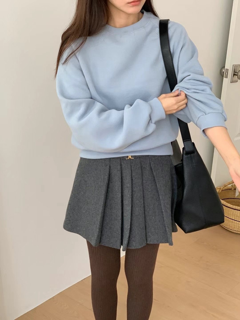 BLACKGHOBI韓國直郵女裝新品休閑時尚人氣24秋冬真品衛衣BLACKGHOBI衛衣圖色2