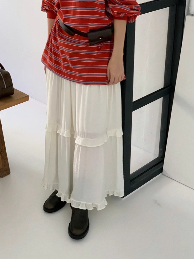 BLACKGHOBI韓國直郵東大門代購女裝新品休閑真品時尚熱賣長裙BLACKGHOBI長裙