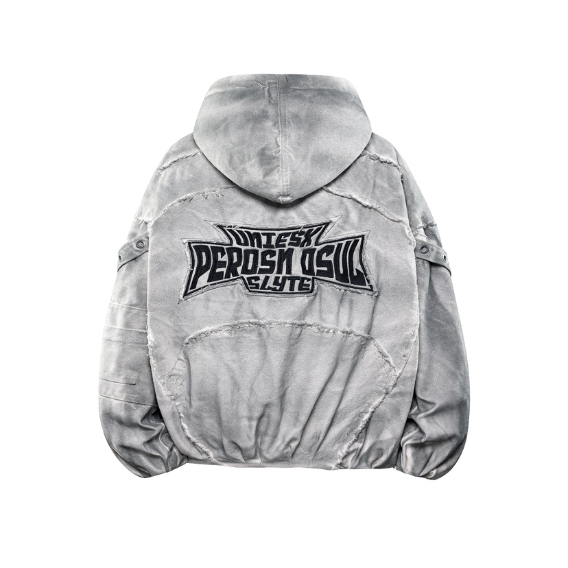 hash韓國直郵東大門實拍女裝新品休閑職業24秋冬短款棉服HASH短款棉服