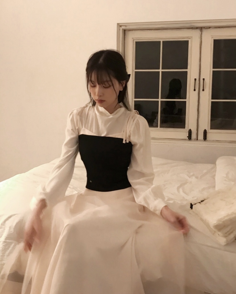 LETAILOR韓國直郵東大門實拍女裝新款推薦人氣24秋冬襯衫蕾絲衫LETAILOR襯衫/蕾絲衫