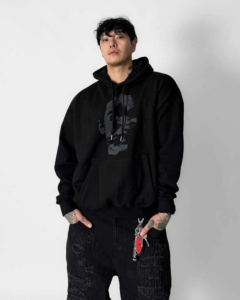 KSUBI韓國直郵東大門代購女裝新款休閑時尚人氣24秋冬衛衣連帽KSUBI衛衣