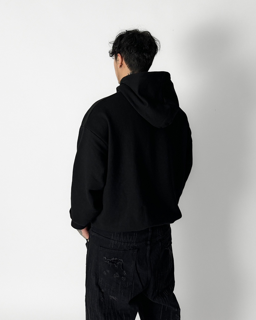 KSUBI韓國直郵東大門代購女裝新款休閑時尚人氣24秋冬衛衣連帽KSUBI衛衣