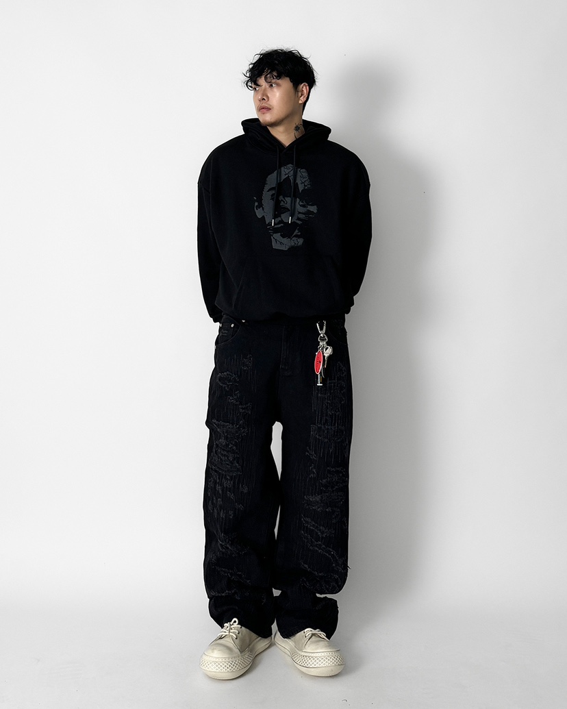 KSUBI韓國直郵東大門代購女裝新款休閑時尚人氣24秋冬衛衣連帽KSUBI衛衣