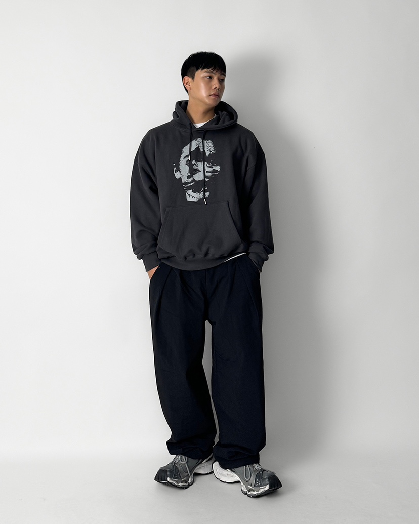 KSUBI韓國直郵東大門代購女裝新款休閑時尚人氣24秋冬衛衣連帽KSUBI衛衣