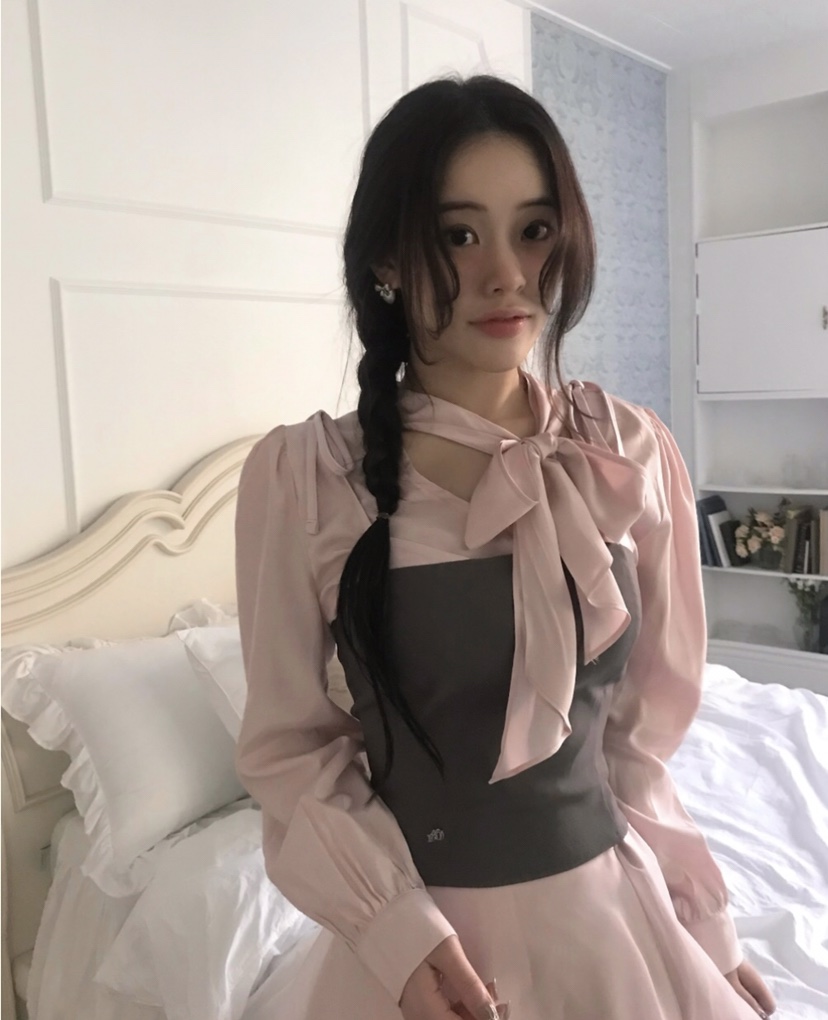 LETAILOR韓國直郵女裝新款真品人氣襯衫蕾絲衫兩面可穿雙面LETAILOR襯衫/蕾絲衫