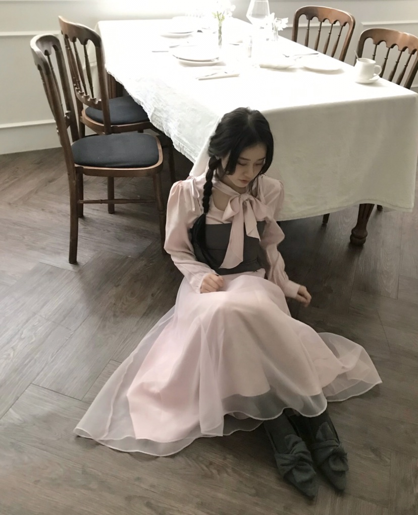 LETAILOR韓國直郵女裝新款真品人氣襯衫蕾絲衫兩面可穿雙面LETAILOR襯衫/蕾絲衫