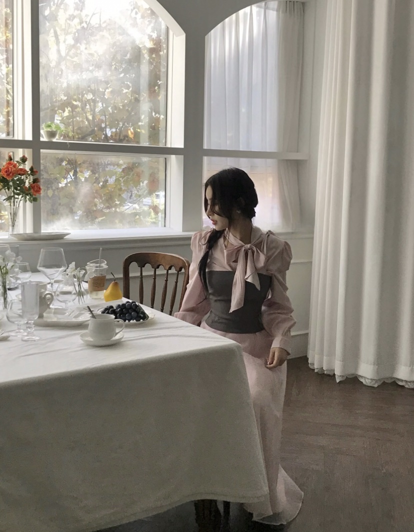 LETAILOR韓國直郵女裝新款真品人氣襯衫蕾絲衫兩面可穿雙面LETAILOR襯衫/蕾絲衫