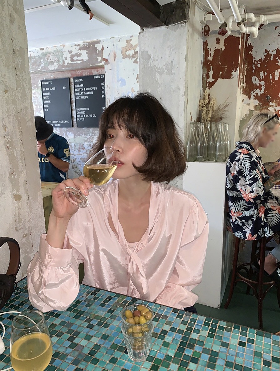 LETAILOR韓國直郵女裝新款真品人氣襯衫蕾絲衫兩面可穿雙面LETAILOR襯衫/蕾絲衫