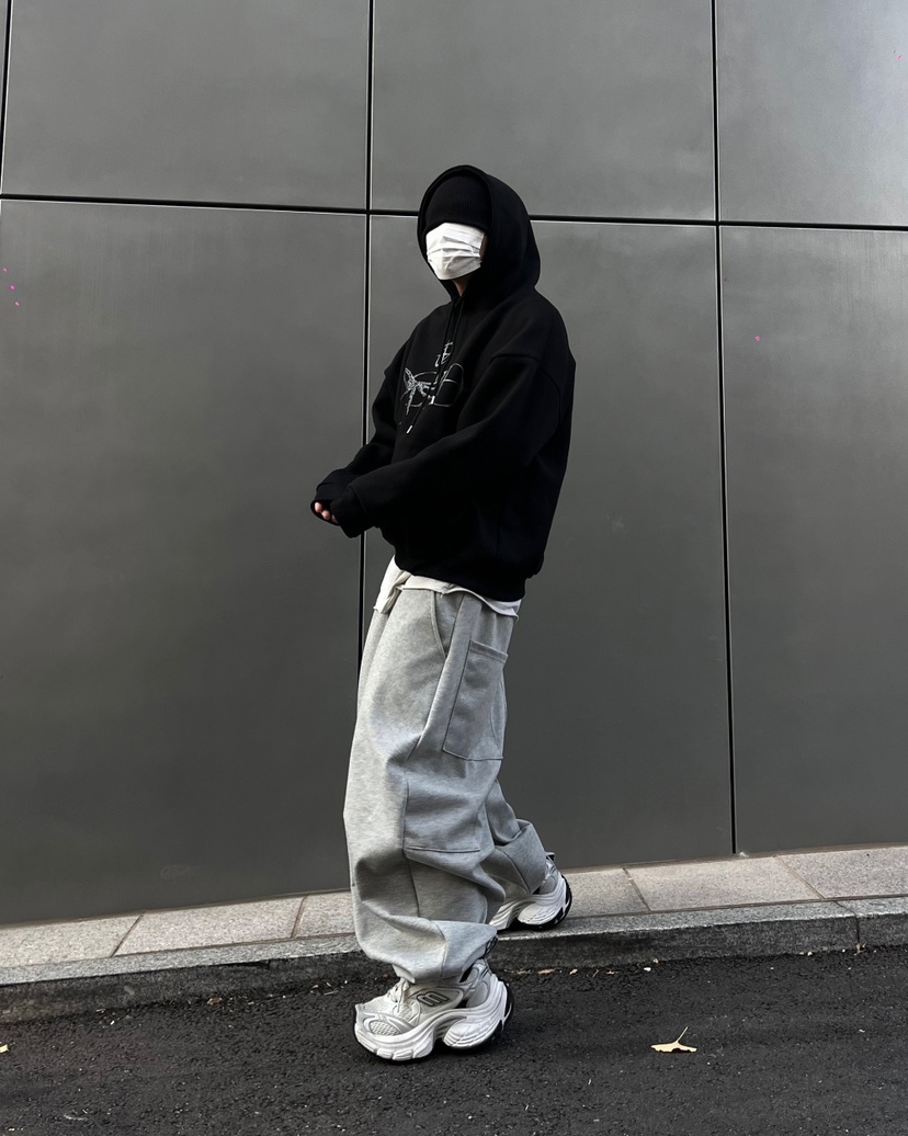 KSUBI韓國直郵東大門實拍女裝新品職業休閑24秋冬時尚衛衣KSUBI衛衣