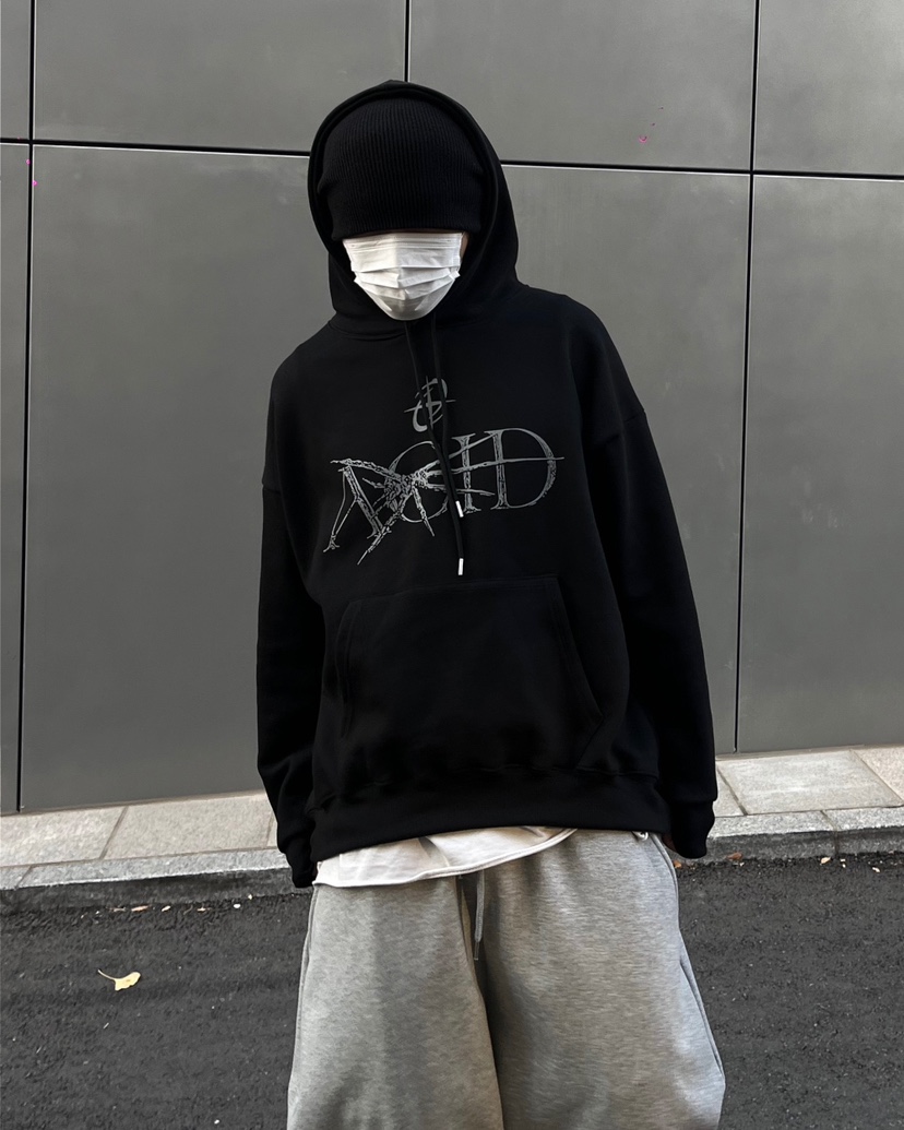 KSUBI韓國直郵東大門實拍女裝新品職業休閑24秋冬時尚衛衣KSUBI衛衣