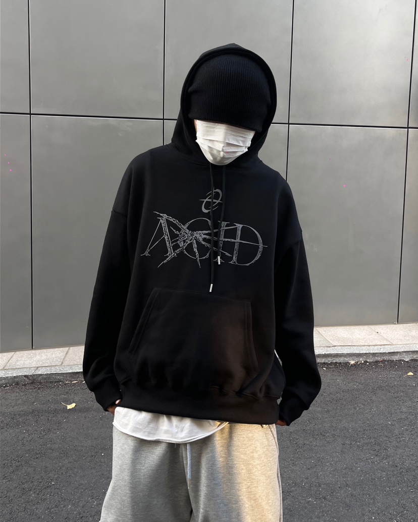 KSUBI韓國直郵東大門實拍女裝新品職業休閑24秋冬時尚衛衣KSUBI衛衣