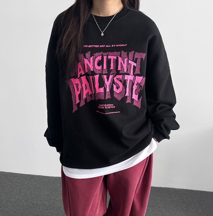 KSUBI直郵韓國代購女裝新品休閑真品時尚職業推薦熱賣24秋冬衛衣KSUBI衛衣圖色1