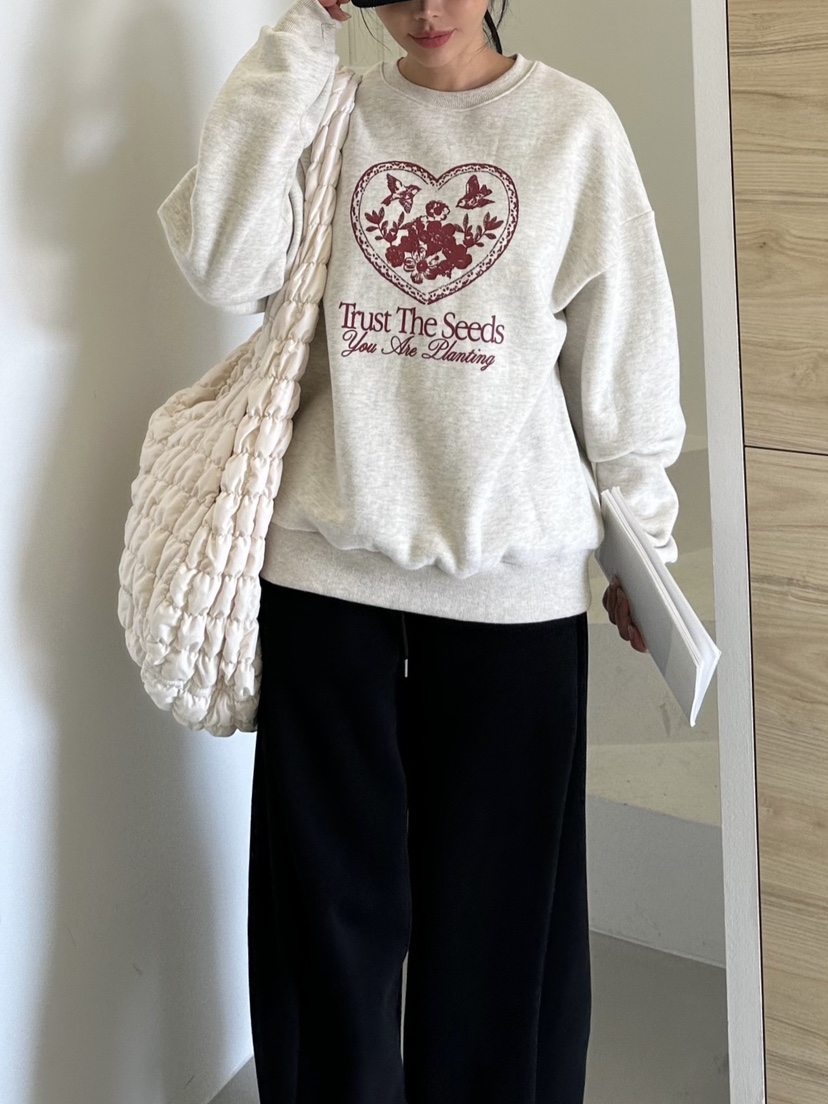 GLAM MOCHA韓國直郵東大門代購女裝新款人氣職業推薦24秋冬衛衣SIERRA衛衣