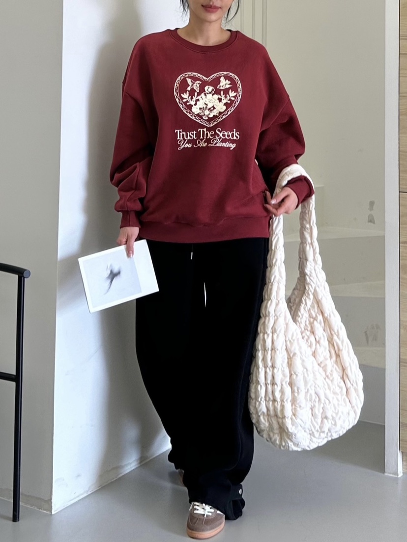 GLAM MOCHA韓國直郵東大門代購女裝新款人氣職業推薦24秋冬衛衣SIERRA衛衣