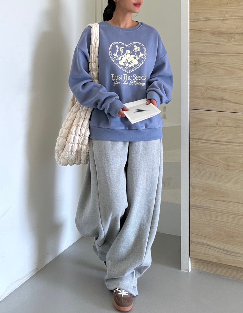 GLAM MOCHA韓國直郵東大門代購女裝新款人氣職業推薦24秋冬衛衣SIERRA衛衣