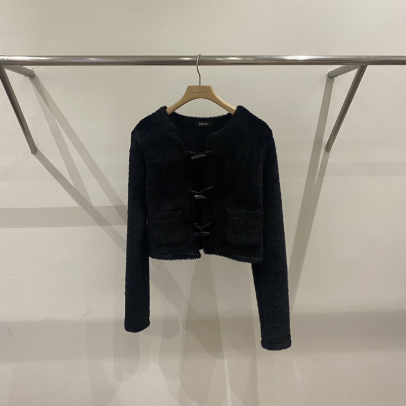 Silver直郵韓國代購女裝新品職業人氣真品24秋冬上衣開衫SILVER上衣圖色2