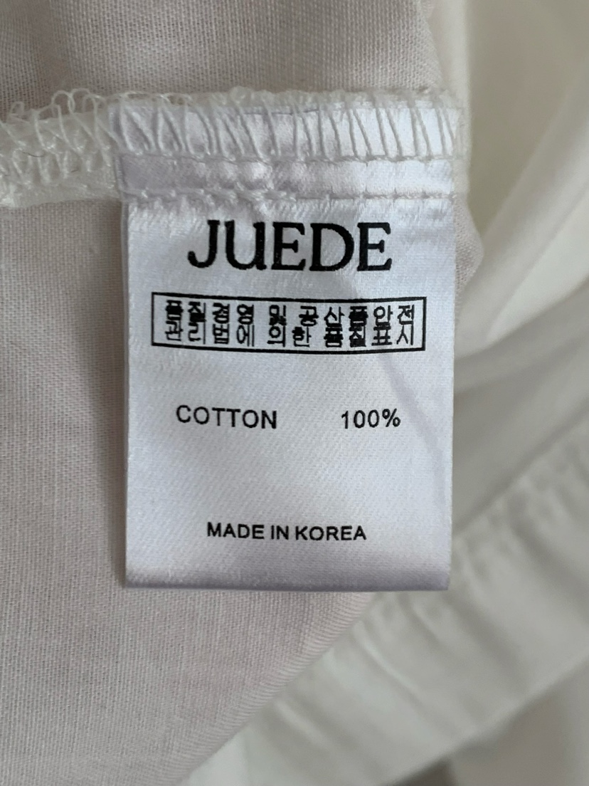 JUEDE直郵韓國代購女裝新款時尚休閑推薦人氣24秋冬襯衫蕾絲衫JUEDE襯衫/蕾絲衫