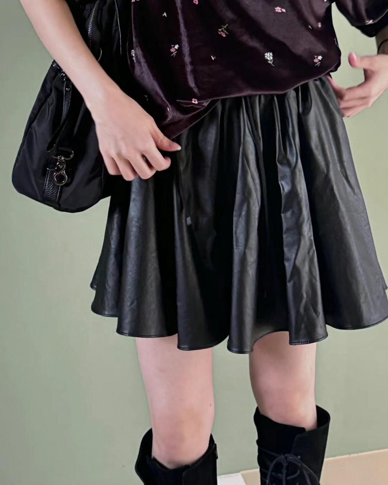 There’s直郵韓國代購女裝新款真品職業熱賣休閑24秋冬短裙There’s短裙