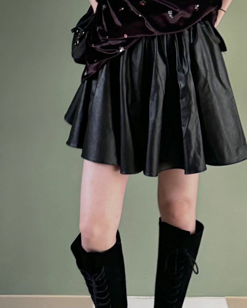 There’s直郵韓國代購女裝新款真品職業熱賣休閑24秋冬短裙There’s短裙