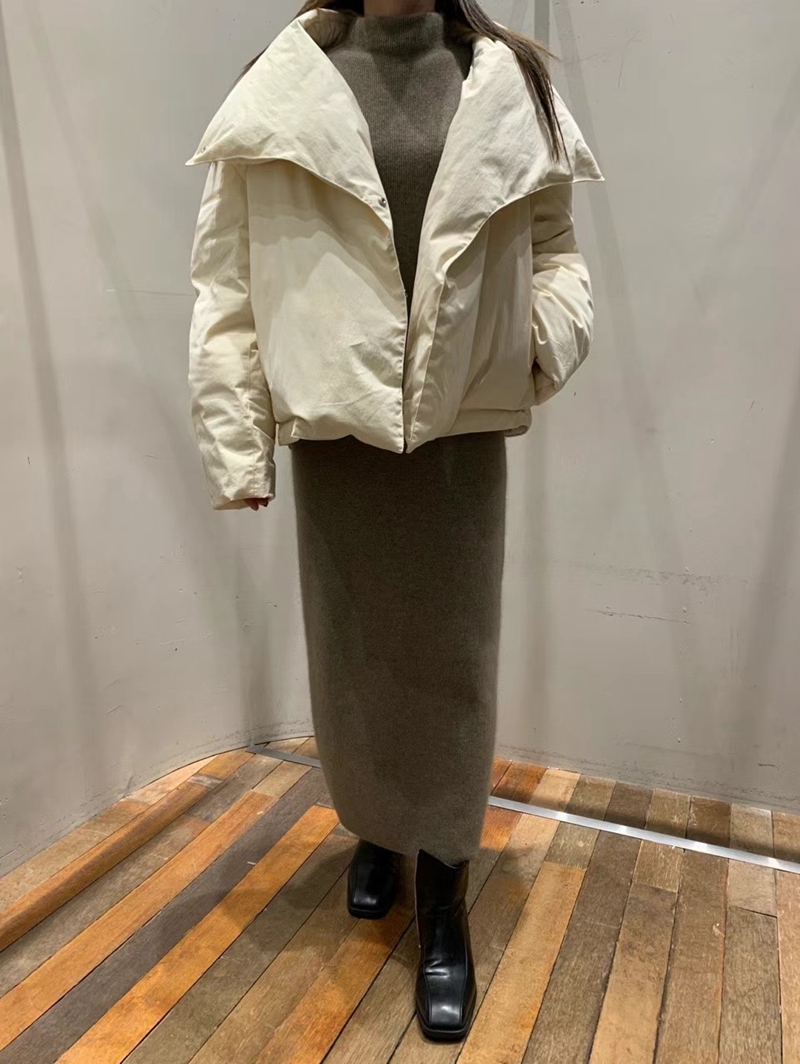 NYMPH韓國直郵東大門代購女裝新品推薦熱賣職業人氣短款棉服NYMPH短款棉服