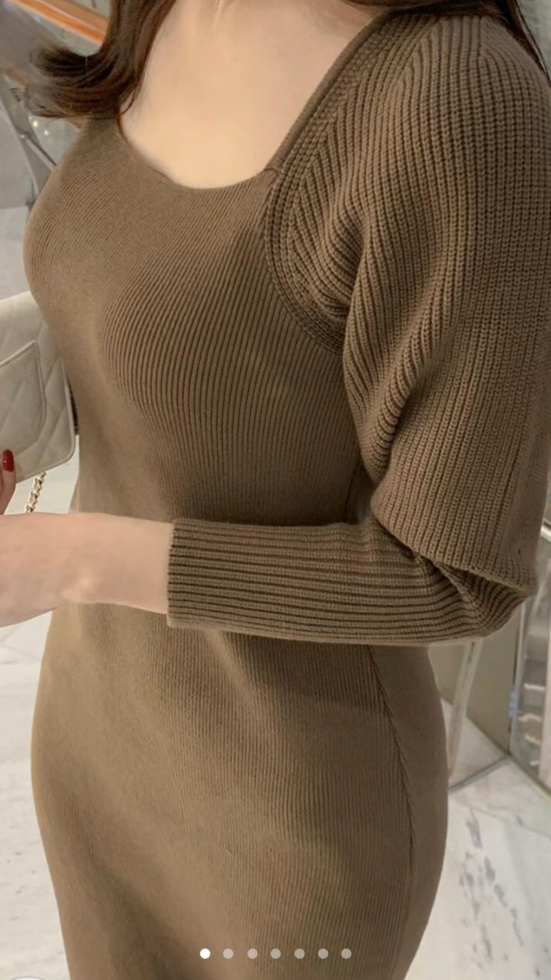 NYMPH直郵韓國代購女裝新款24秋冬真品人氣推薦休閑連衣裙NYMPH連衣裙