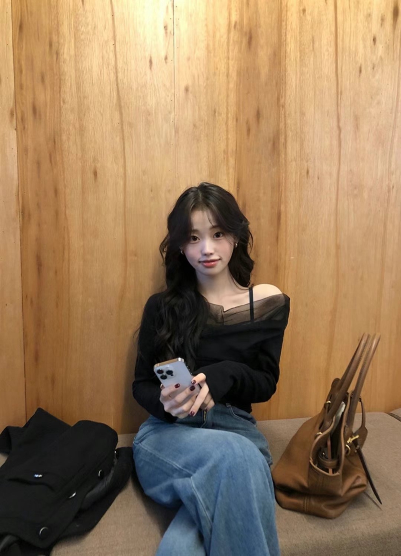 AFARRIER韓國直郵東大門代購女裝新款人氣推薦真品時尚長袖T恤AFARRIER長袖T恤