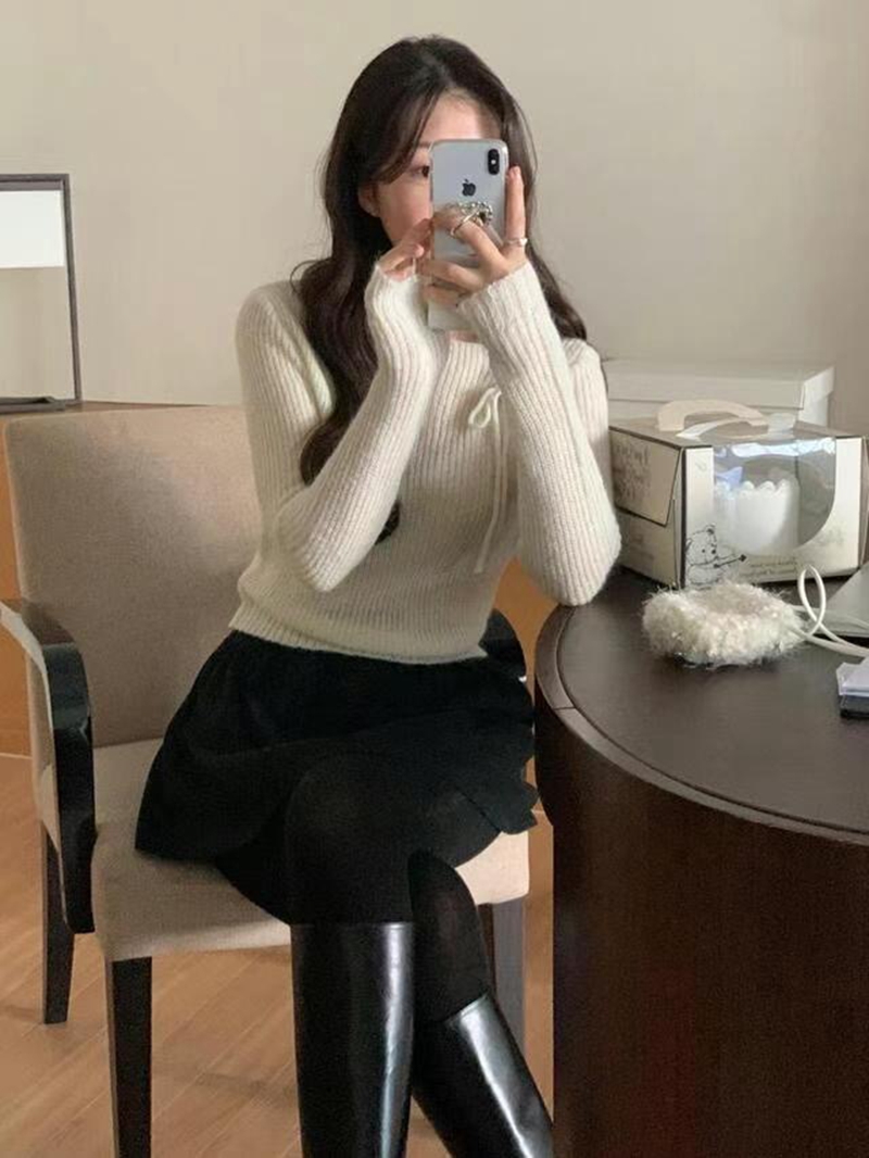 AFARRIER韓國直郵東大門實拍女裝新款人氣職業推薦熱賣針織衫AFARRIER針織衫