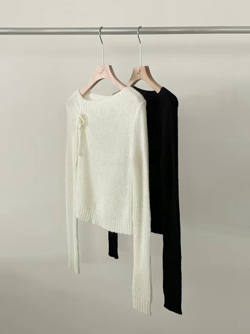 AFARRIER韓國直郵東大門實拍女裝新款人氣職業推薦熱賣針織衫AFARRIER針織衫圖色2左二色