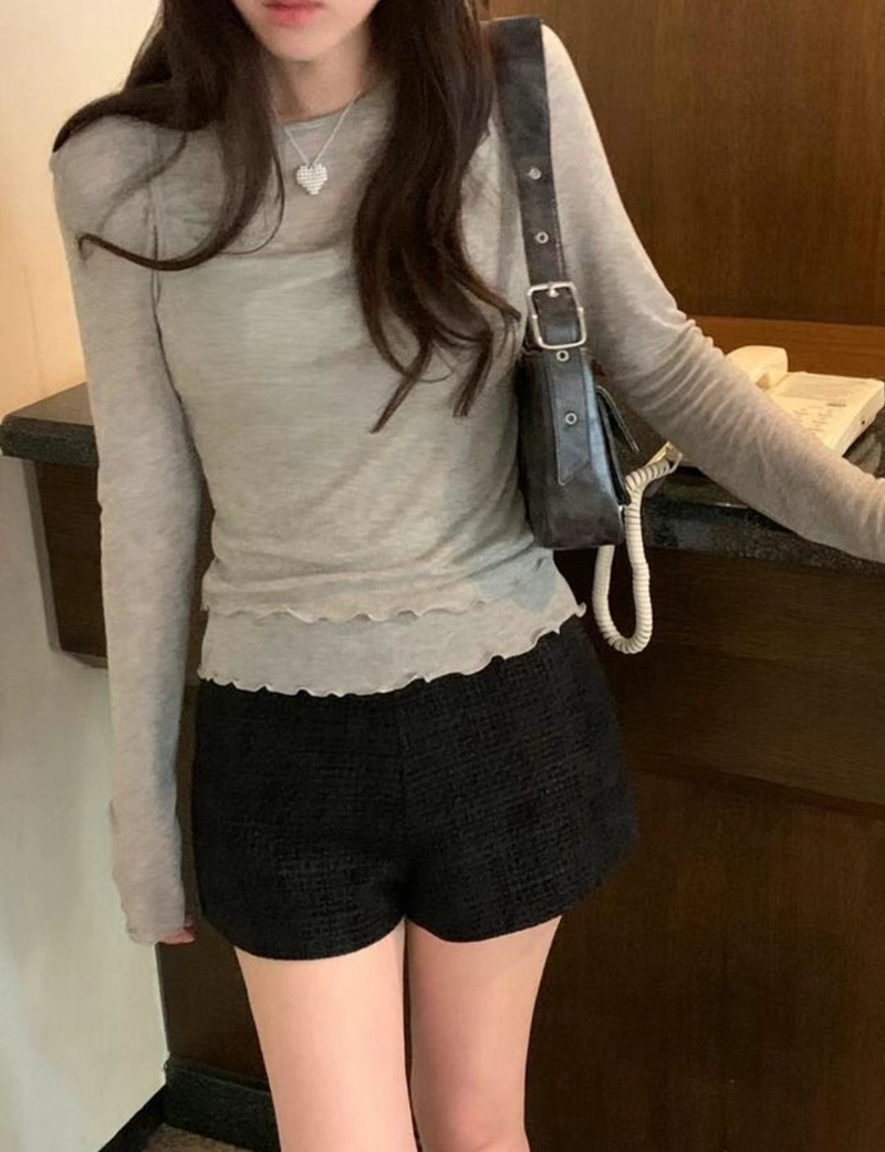 AFARRIER韓國直郵東大門代購女裝新品熱賣真品推薦短褲花呢AFARRIER短褲