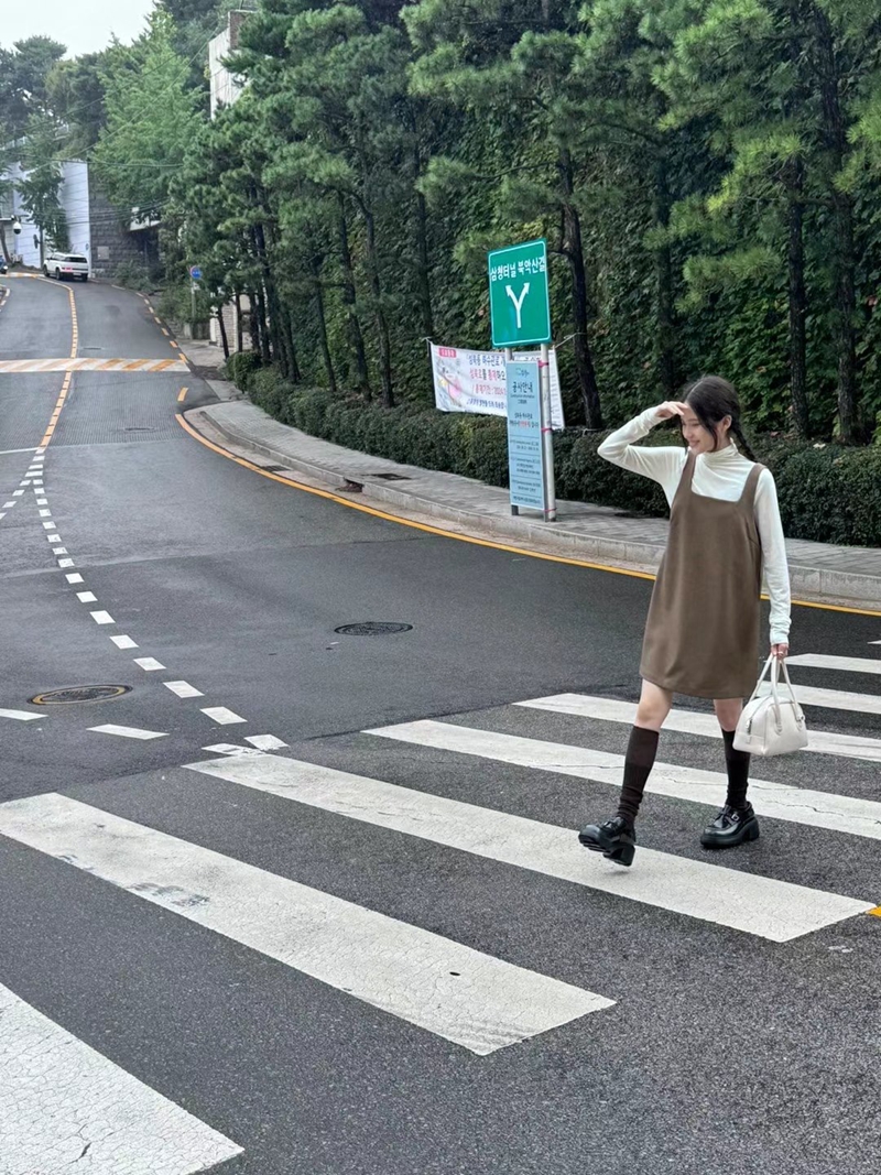 There’s韓國直郵東大門代購女裝新款職業時尚真品休閑連衣裙There’s連衣裙