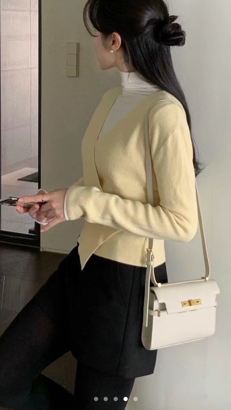 NYMPH韓國直郵東大門實拍女裝新品休閑熱賣真品時尚職業針織衫NYMPH針織衫
